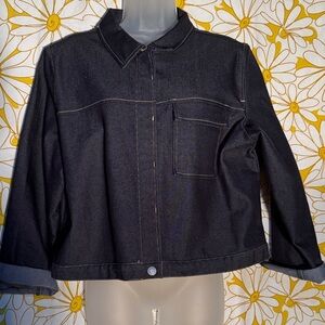 Old Navy Dark Blue Denim Jacket